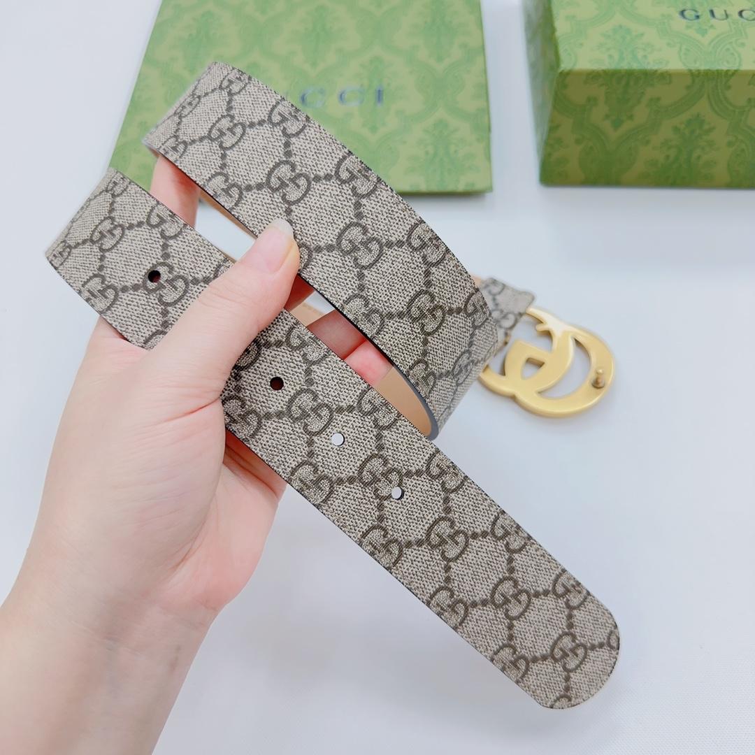 Gucci GG Marmont Reversible Belt - FashionPlug