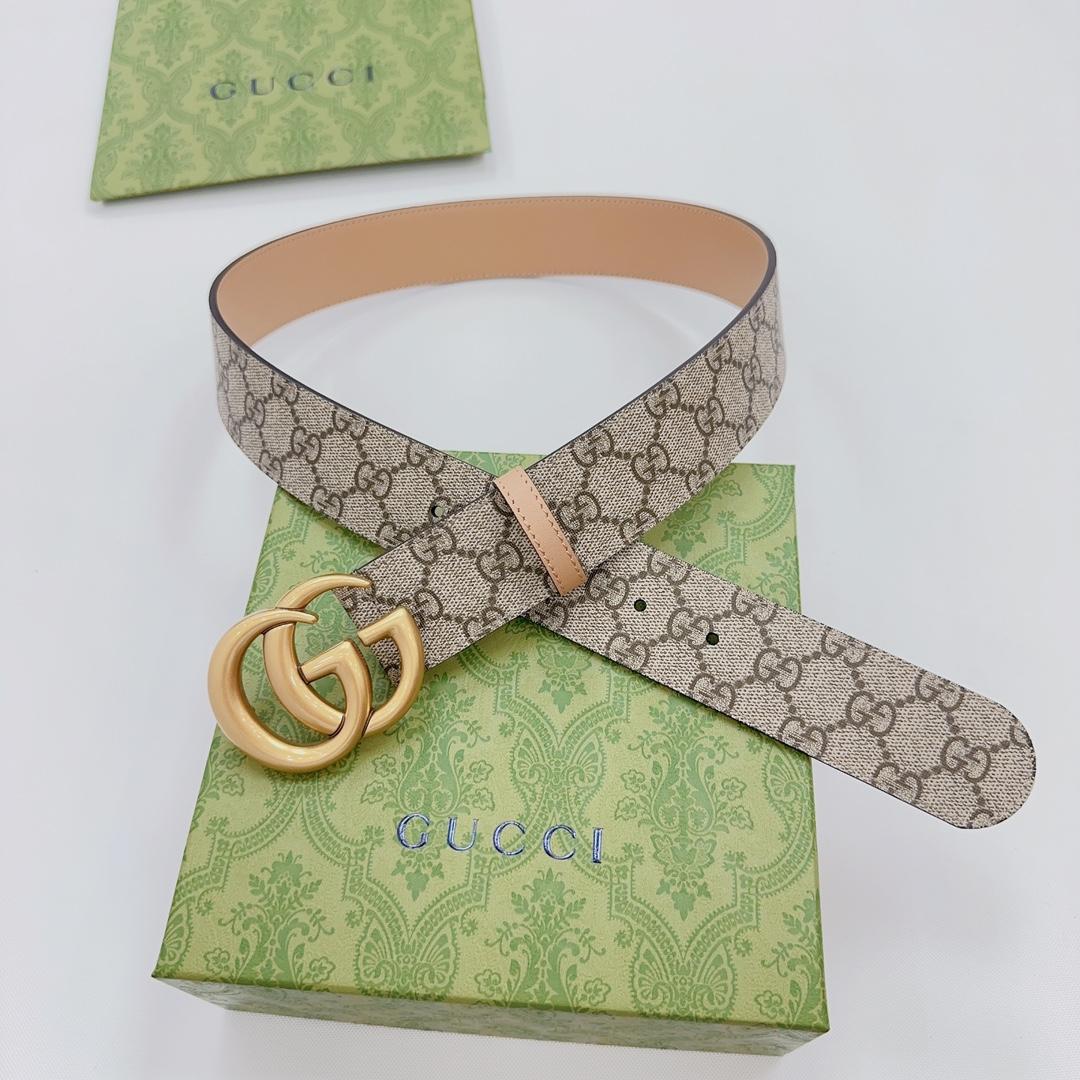 Gucci GG Marmont Reversible Belt - FashionPlug
