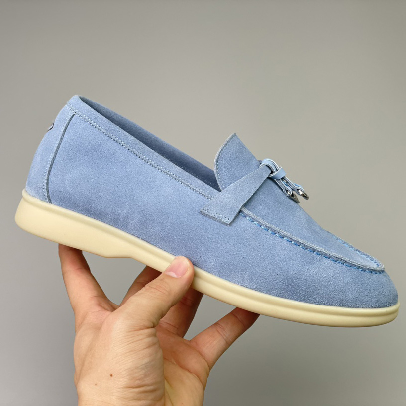 Loro Piana Women's Summer Walk Loafers - FashionPlug