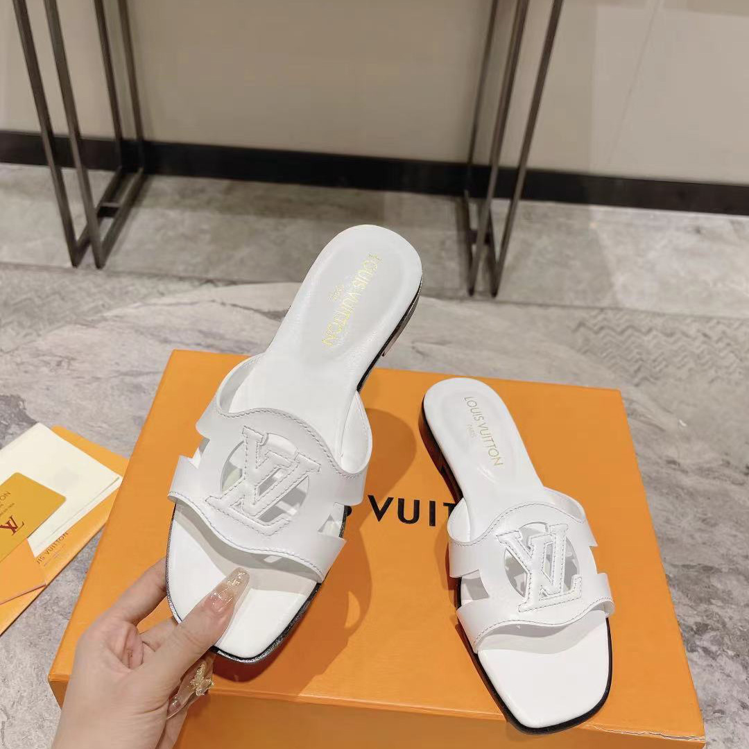 Louis Vuitton LV Isola Flat Mule   1ABOZK - FashionPlug