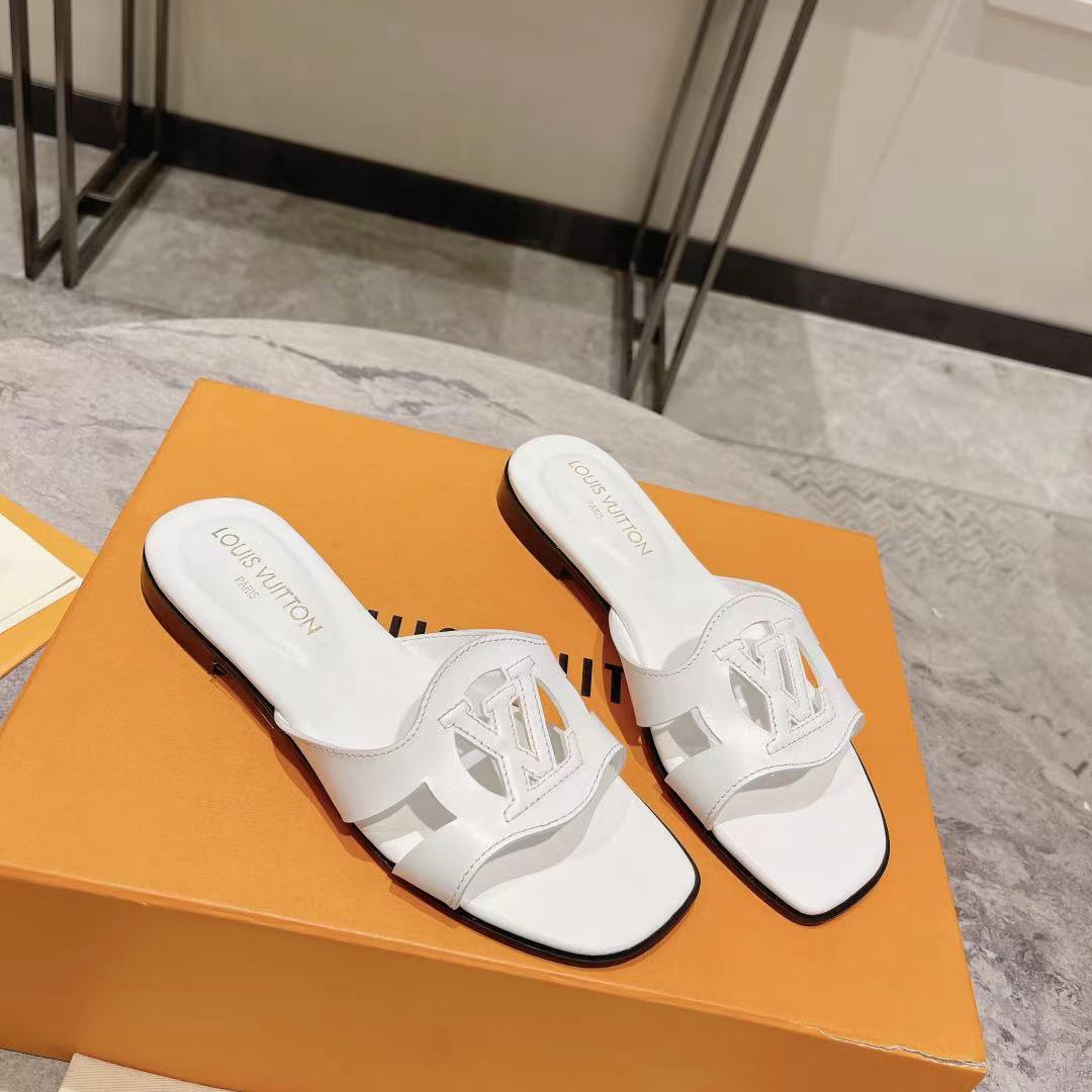 Louis Vuitton LV Isola Flat Mule   1ABOZK - FashionPlug