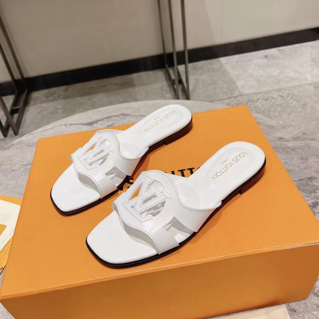Louis Vuitton LV Isola Flat Mule   1ABOZK - FashionPlug