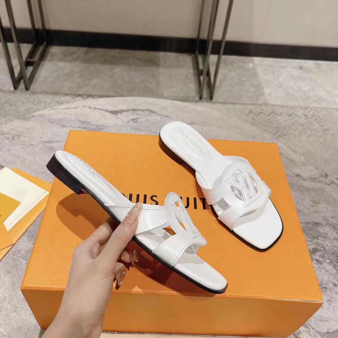 Louis Vuitton LV Isola Flat Mule   1ABOZK - FashionPlug