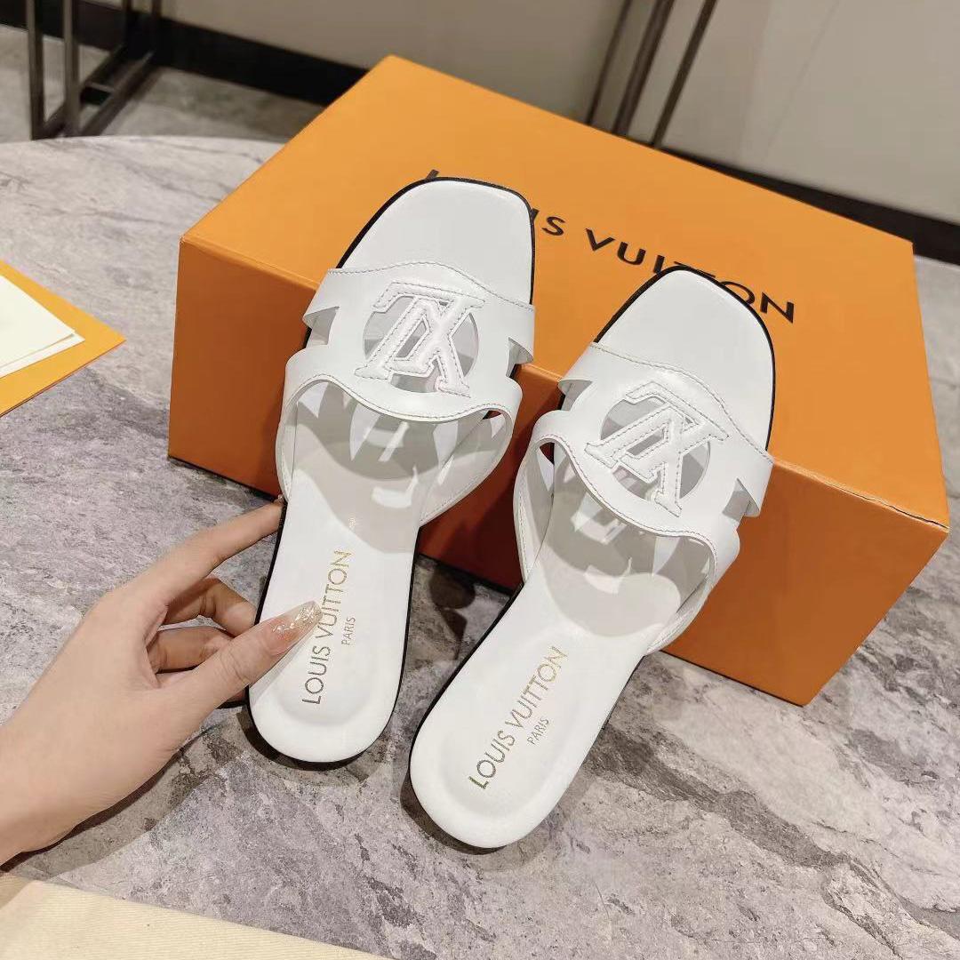 Louis Vuitton LV Isola Flat Mule   1ABOZK - FashionPlug