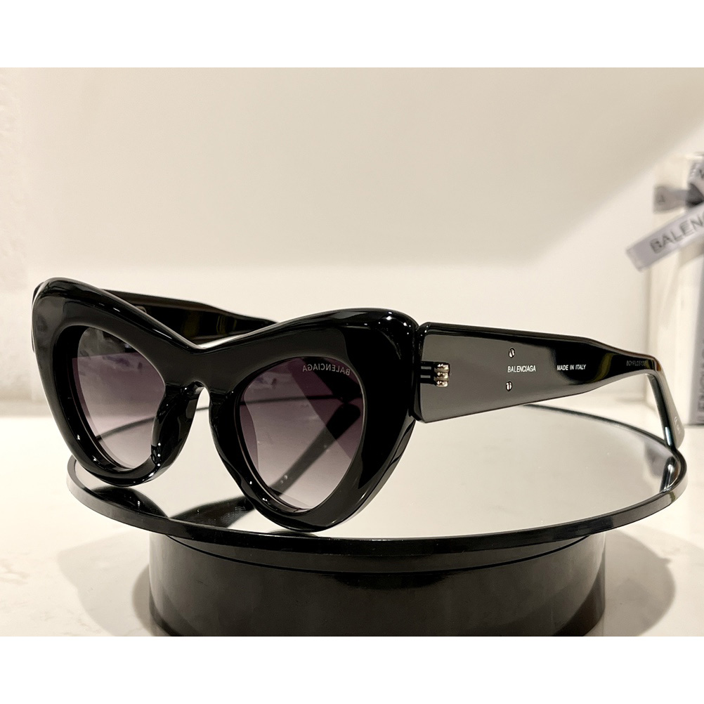 Balenciaga Cat-eye Logo-print Sunglasses    BB0204S - FashionPlug