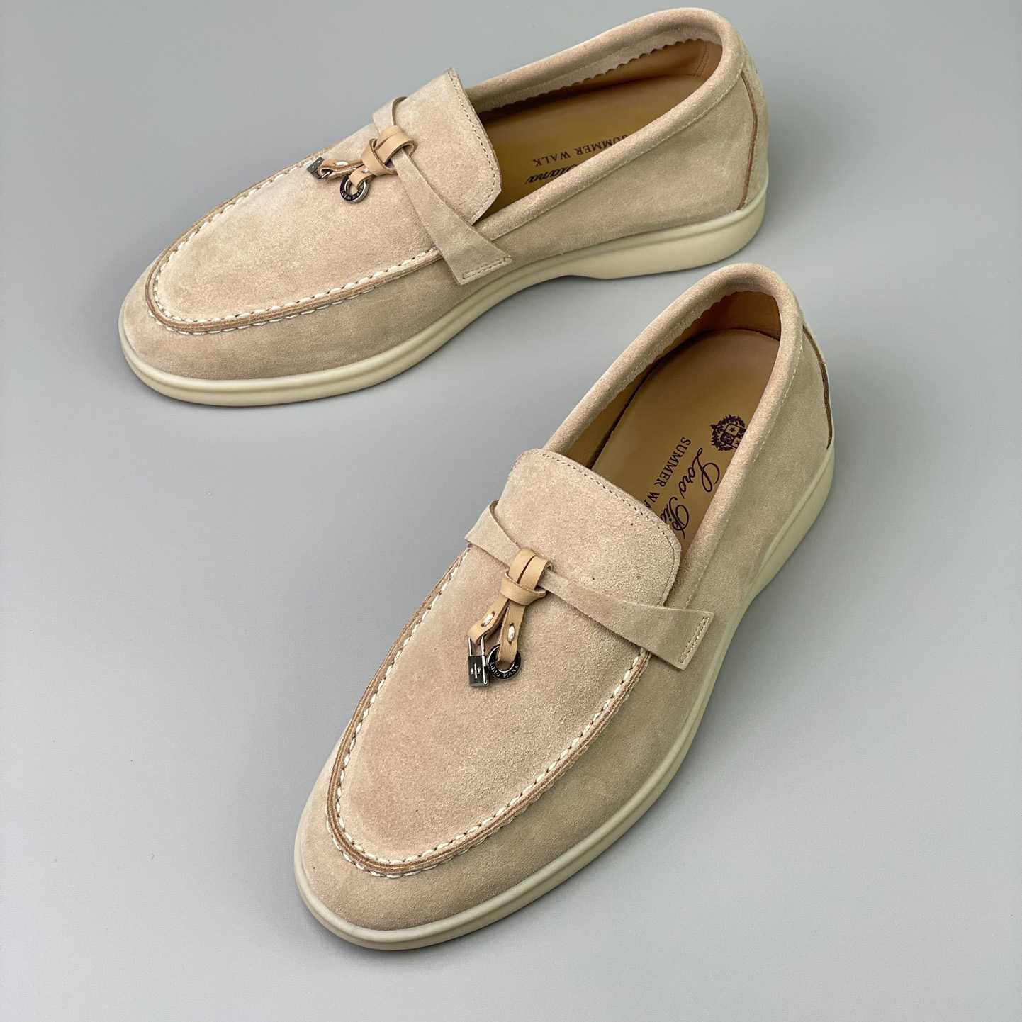 Loro Piana Women's Summer Walk Loafers - FashionPlug