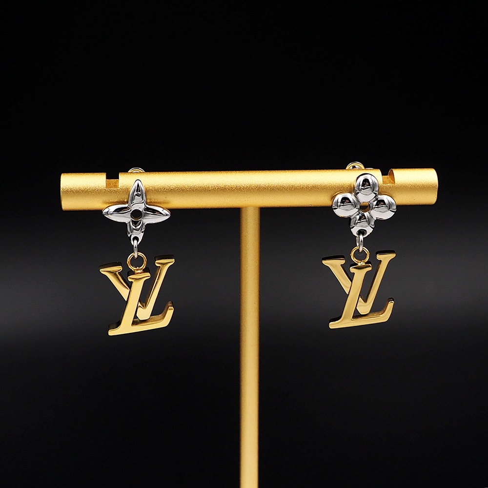 Louis Vuitton LV Iconic Flower Earrings    M01287 - FashionPlug