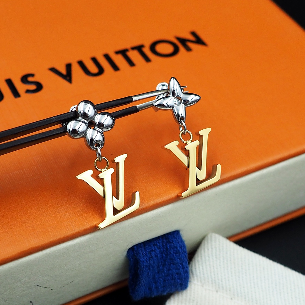 Louis Vuitton LV Iconic Flower Earrings    M01287 - FashionPlug