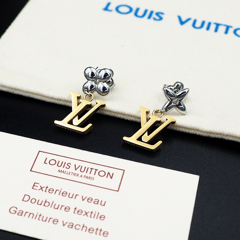 Louis Vuitton LV Iconic Flower Earrings    M01287 - FashionPlug