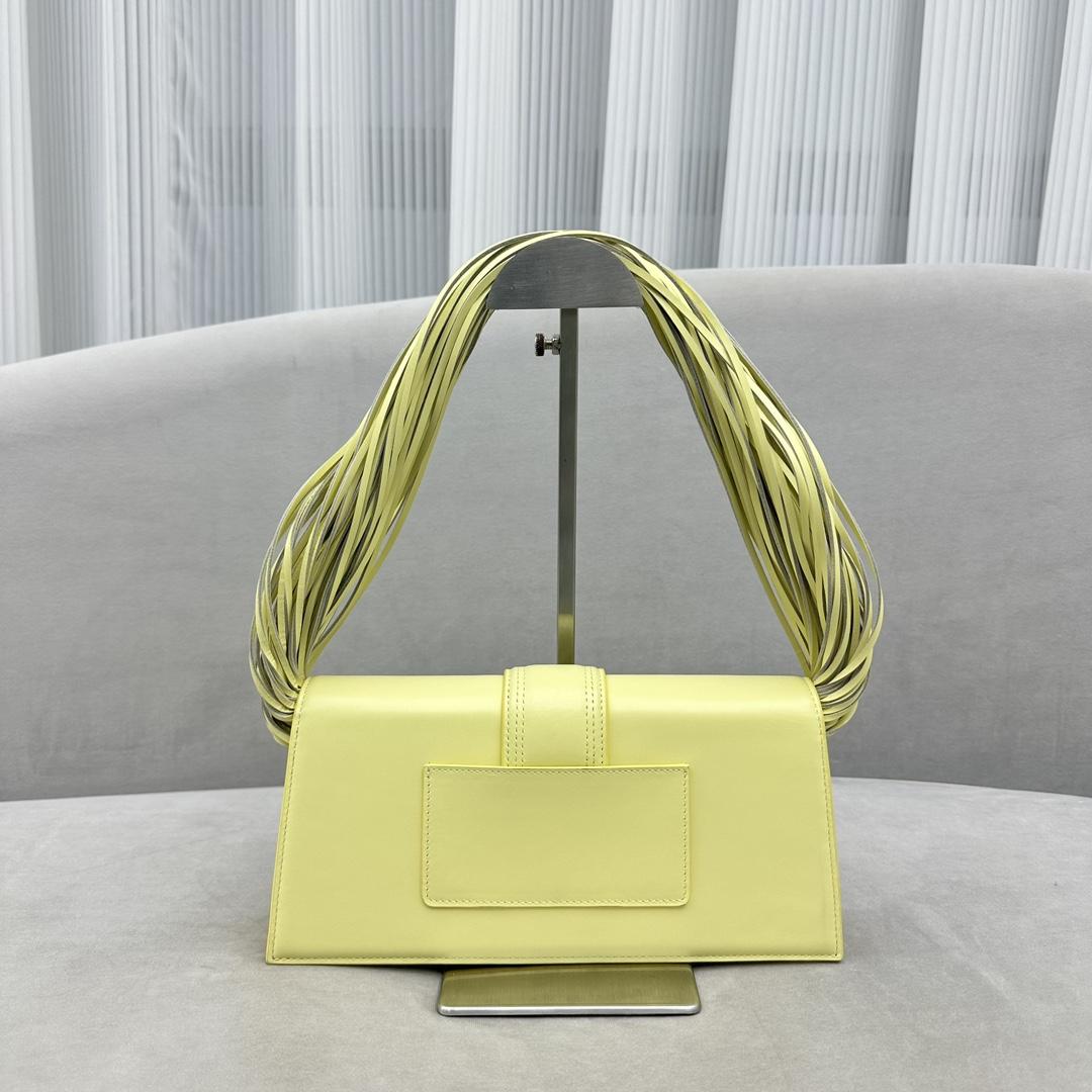 Jacquemus Le Bambino Long Ficiu Shoulder Bag(26-14cm) - FashionPlug