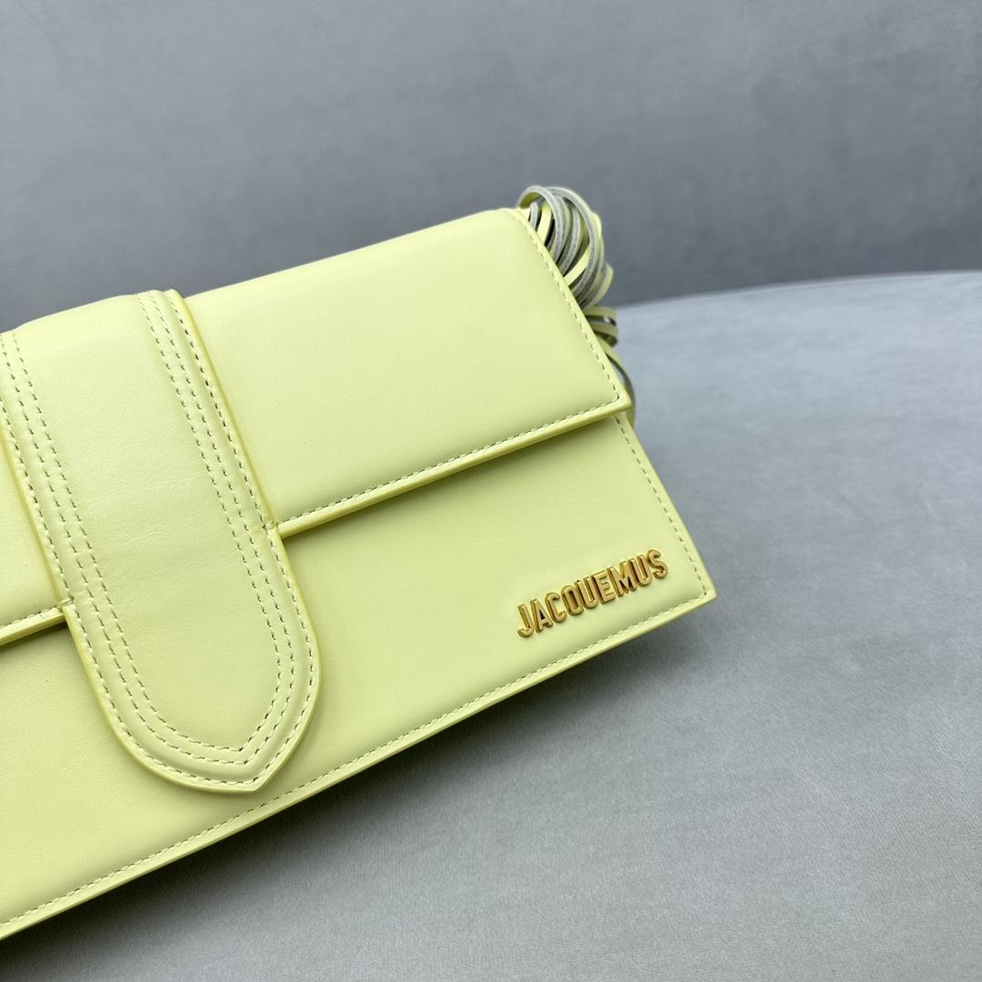 Jacquemus Le Bambino Long Ficiu Shoulder Bag(26-14cm) - FashionPlug