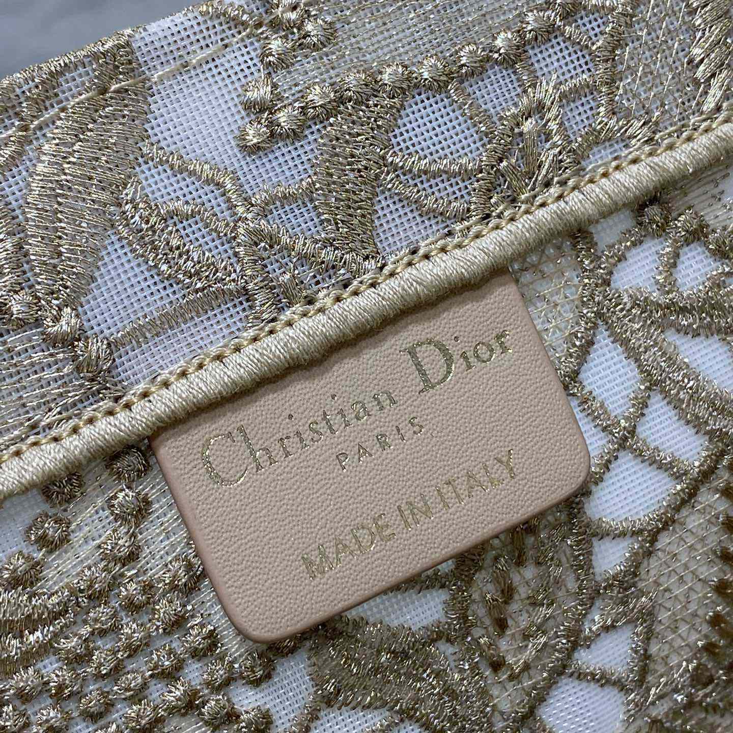 Dior Medium Dior Or Dior Book Tote - FashionPlug