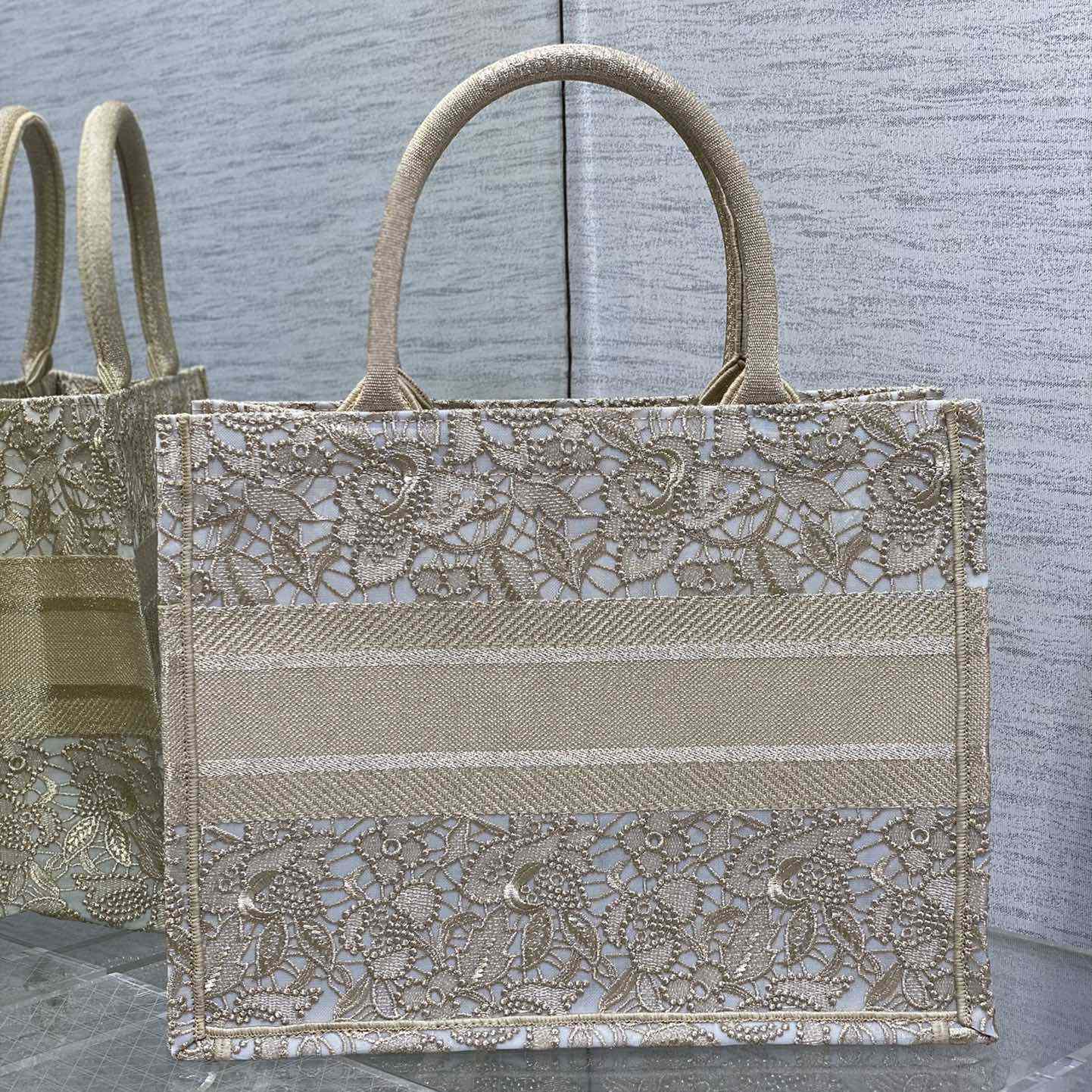 Dior Medium Dior Or Dior Book Tote - FashionPlug
