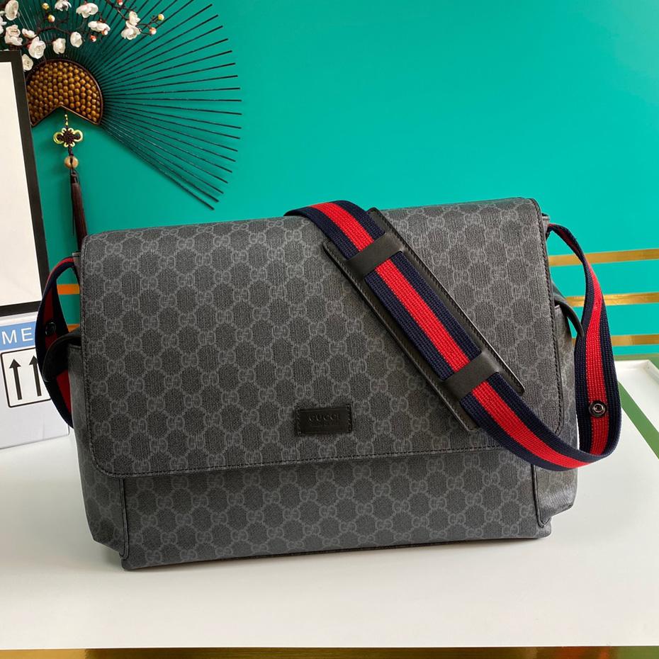 Gucci GG Supreme Shoulder Bag(44-28-14cm)    - FashionPlug
