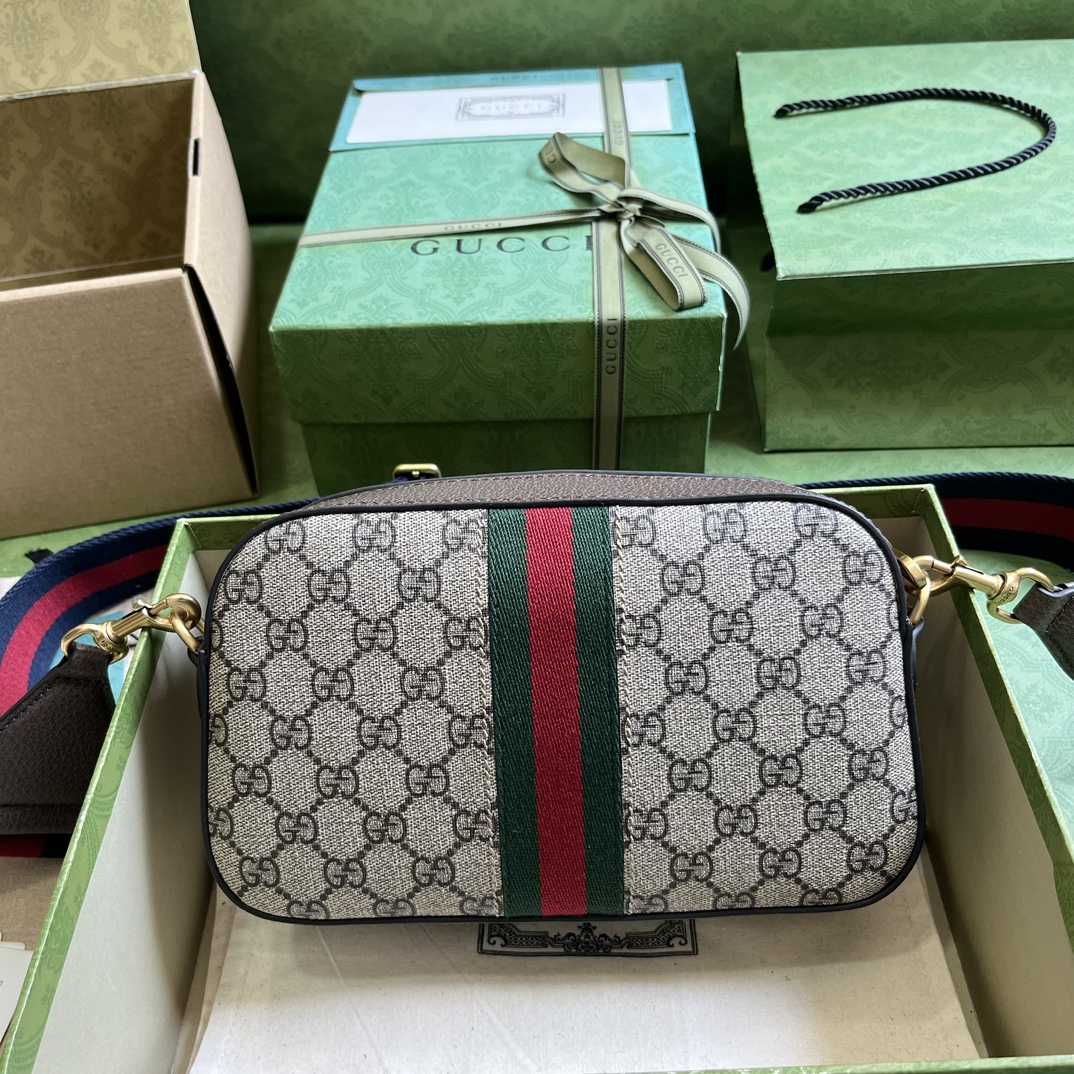 Gucci Ophidia GG Small Shoulder Bag (23.9x 15.2x 6.9cm) - FashionPlug