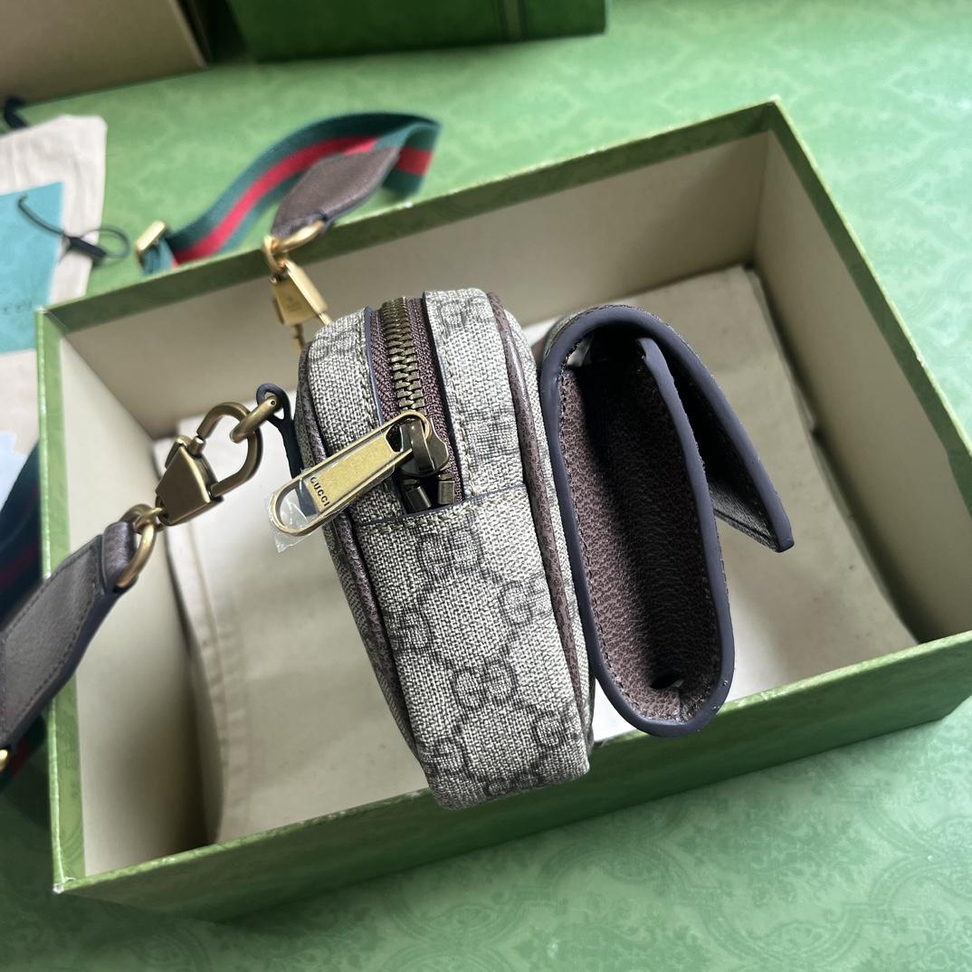 Gucci Ophidia GG Mini Bag(20-12.5-9cm)    - FashionPlug