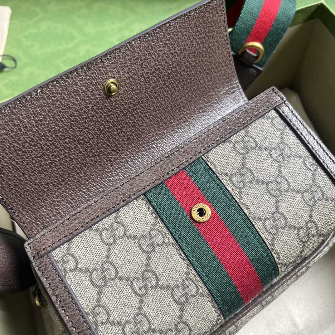 Gucci Ophidia GG Mini Bag(20-12.5-9cm)    - FashionPlug