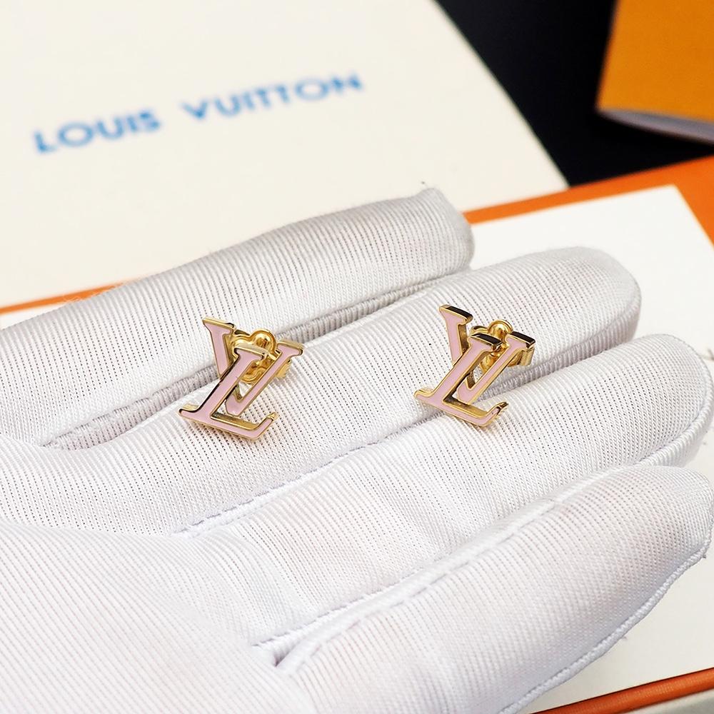 Louis Vuitton LV Iconic Enamel Earrings   M01136 - FashionPlug
