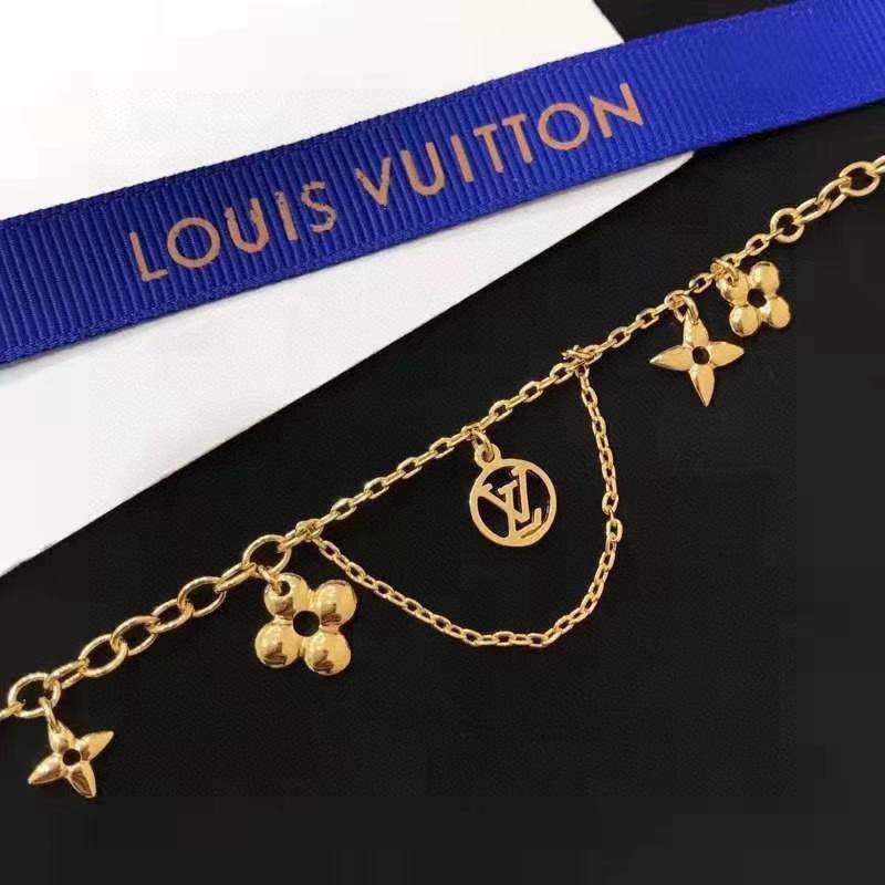 Louis Vuitton Blooming Supple Bracelet   M64858 - FashionPlug