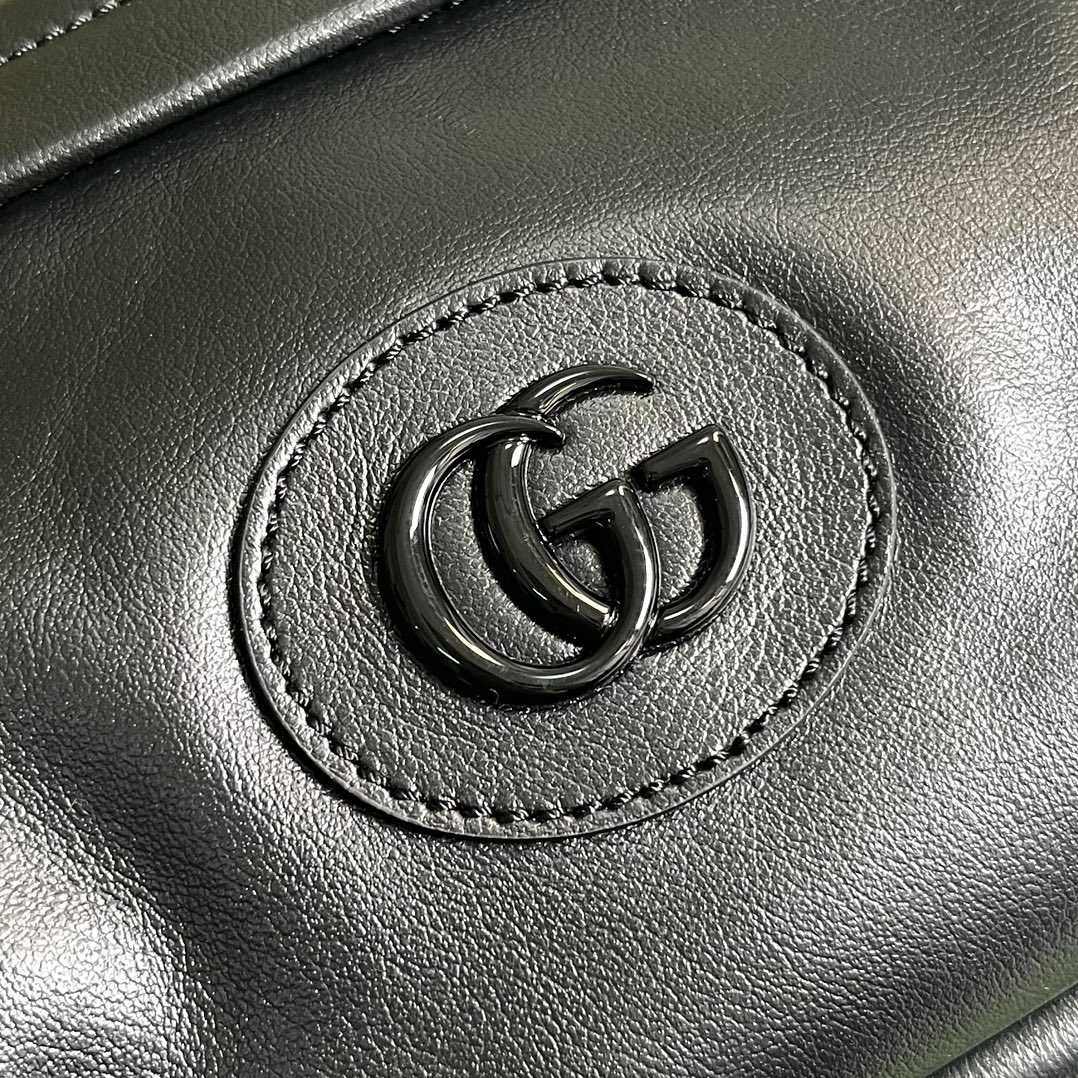 Gucci Shoulder Bag With Tonal Double G(23.5-15.5-8cm) - FashionPlug