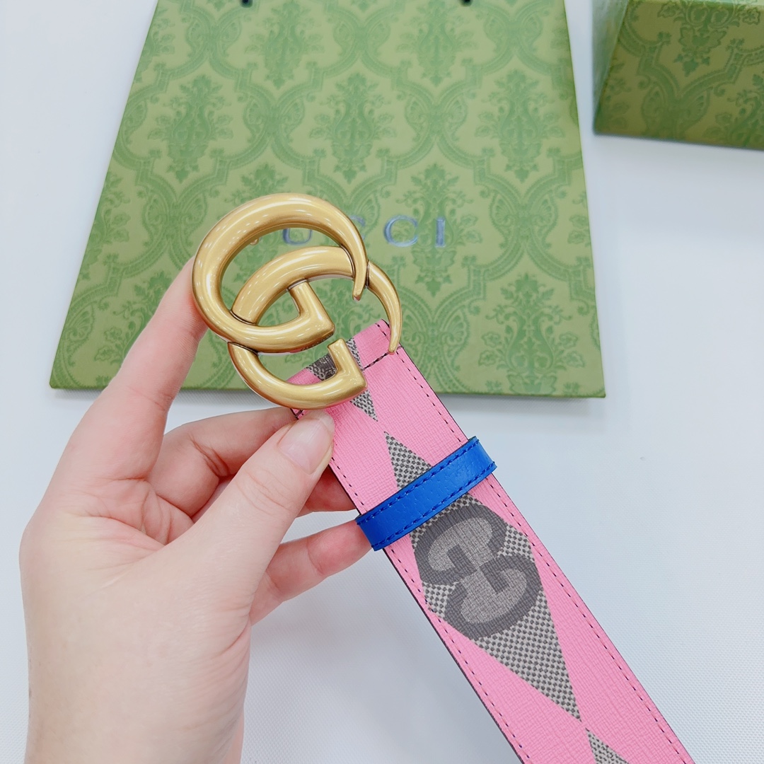 Gucci GG Marmont Wide Belt - FashionPlug