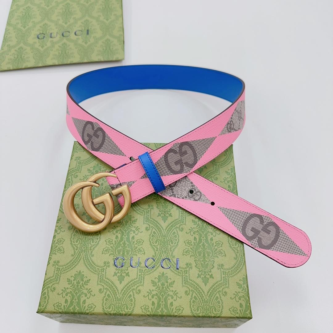 Gucci GG Marmont Wide Belt - FashionPlug