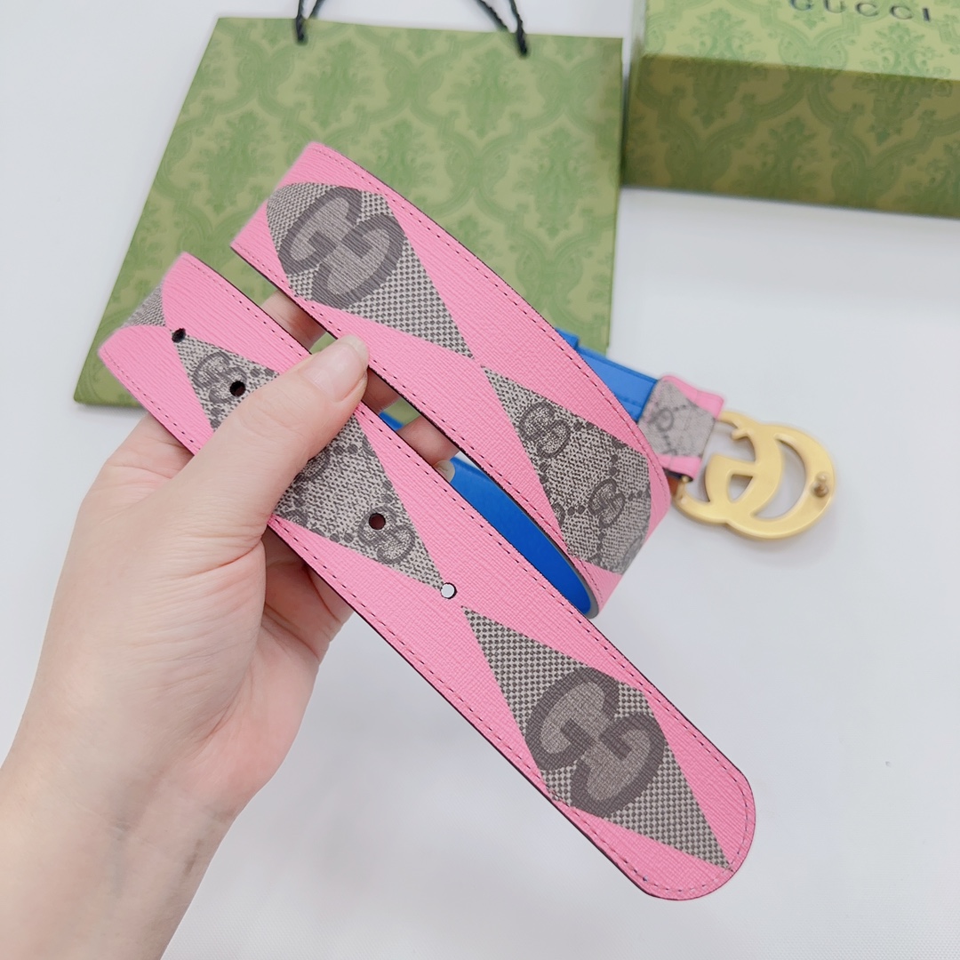 Gucci GG Marmont Wide Belt - FashionPlug