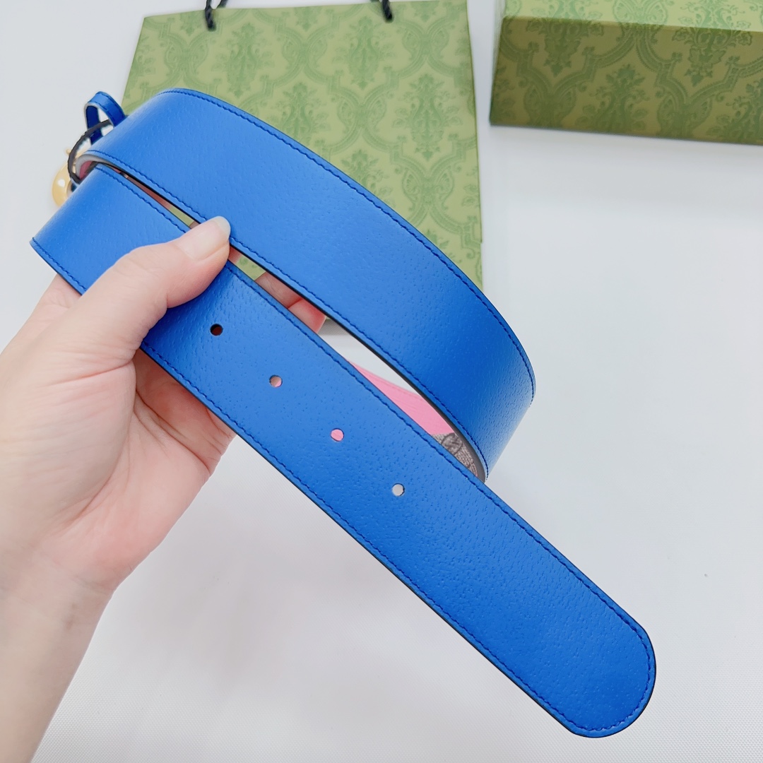 Gucci GG Marmont Wide Belt - FashionPlug