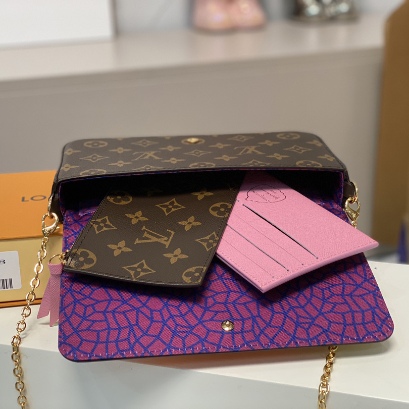 Louis Vuitton LV x YK Félicie Pochette (21 x 12 x 3 cm)   M82108 - FashionPlug