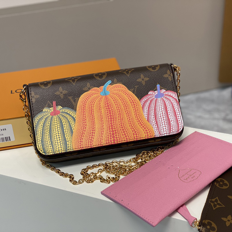 Louis Vuitton LV x YK Félicie Pochette (21 x 12 x 3 cm)   M82108 - FashionPlug