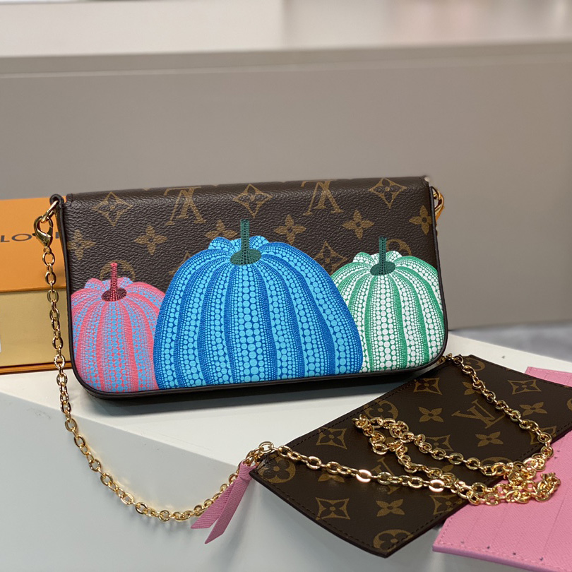 Louis Vuitton LV x YK Félicie Pochette (21 x 12 x 3 cm)   M82108 - FashionPlug