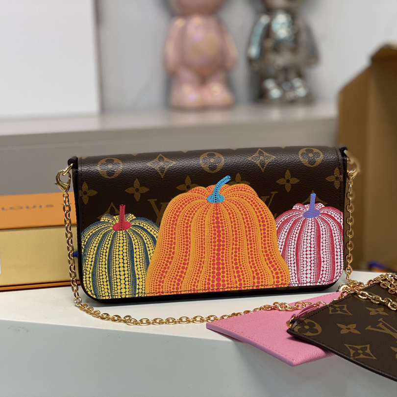 Louis Vuitton LV x YK Félicie Pochette (21 x 12 x 3 cm)   M82108 - FashionPlug