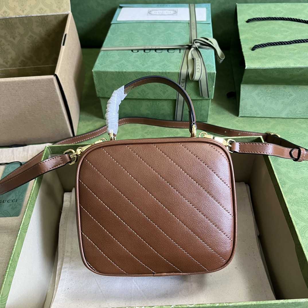 Gucci Blondie Top Handle Bag (17-15-9cm) - FashionPlug