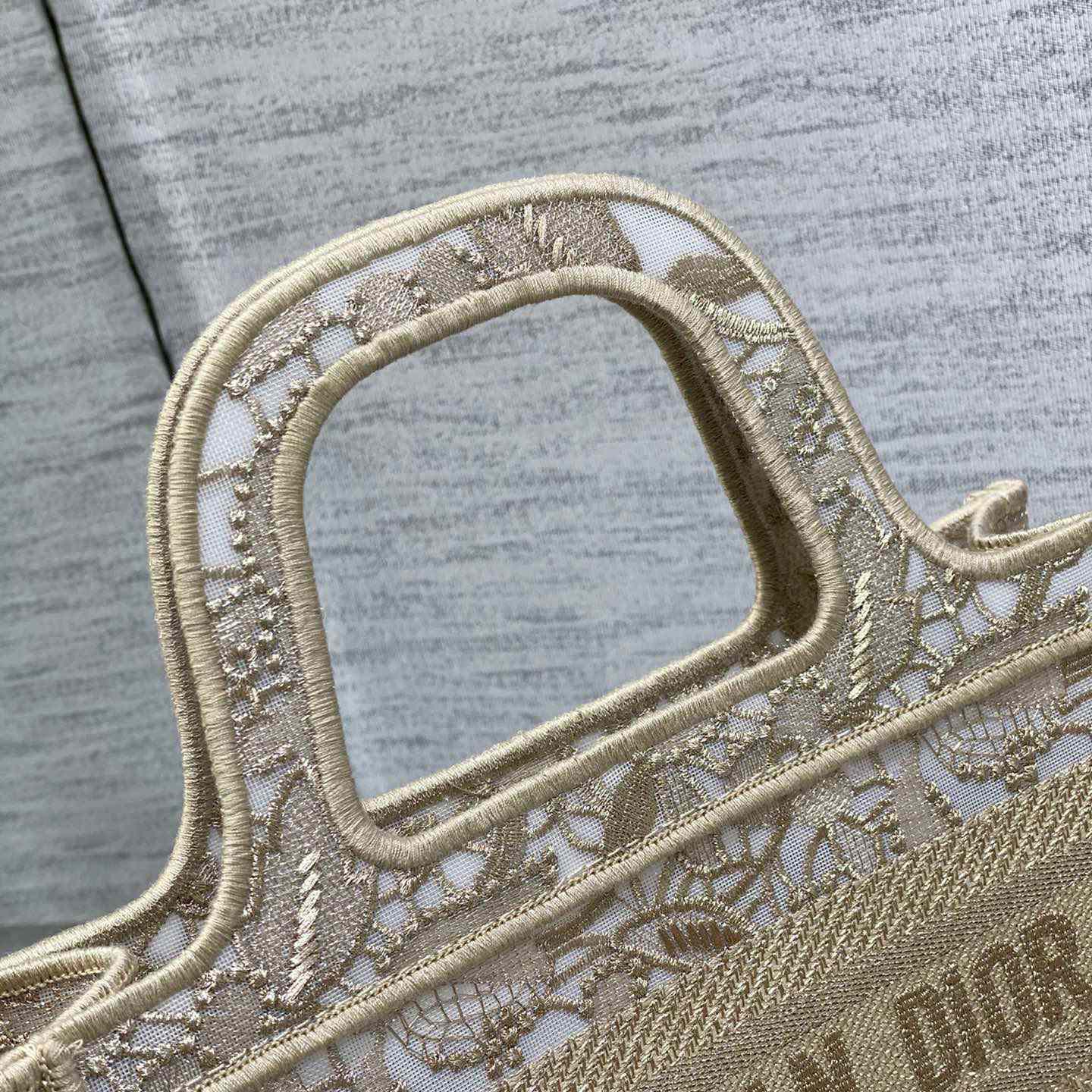 Dior Mini Dior Or Dior Book Tote - FashionPlug