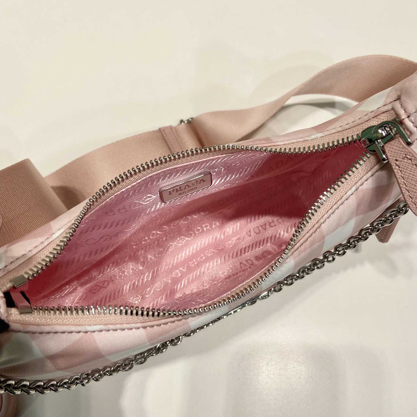 Prada Re-Edition 2005 Printed Re-Nylon Bag - FashionPlug