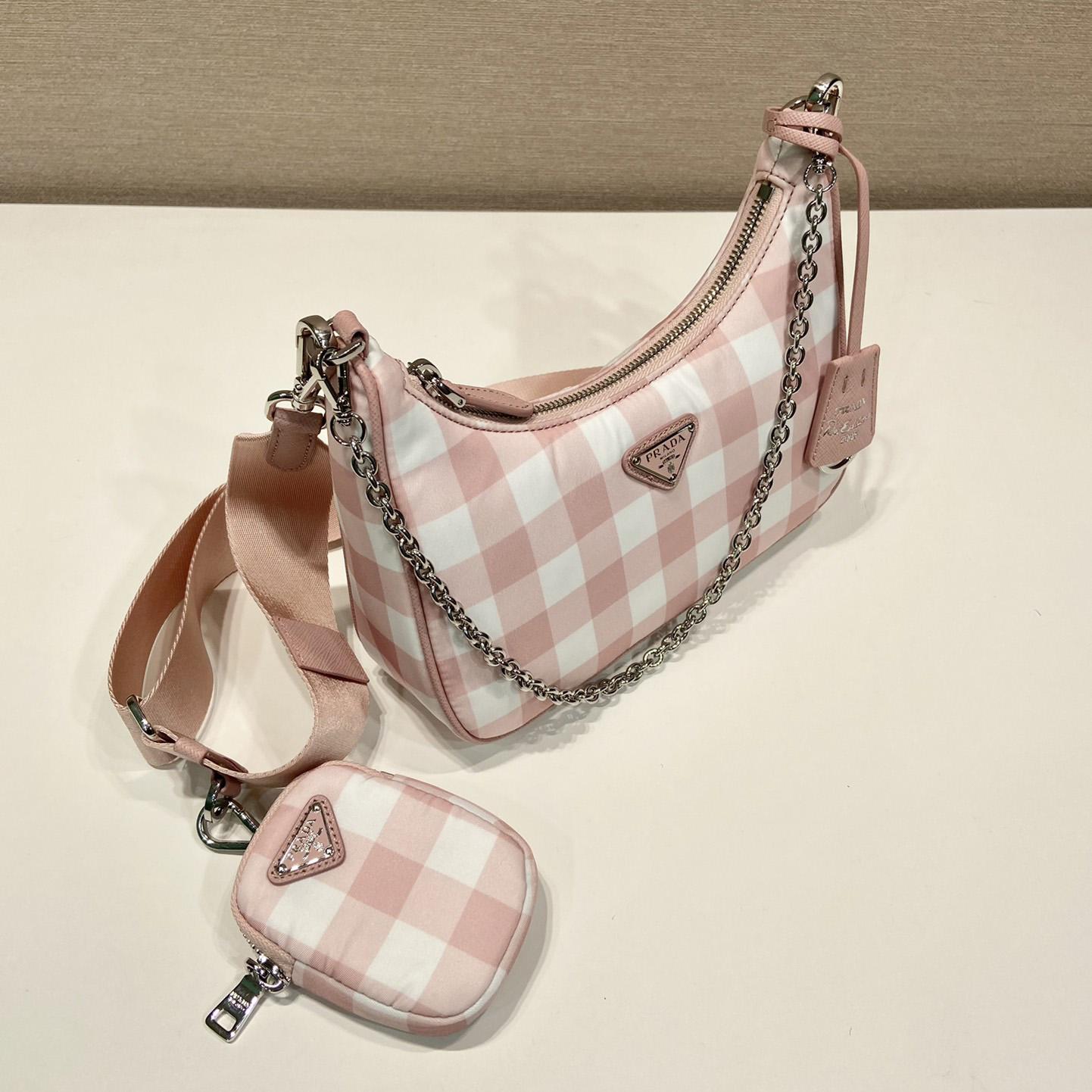 Prada Re-Edition 2005 Printed Re-Nylon Bag - FashionPlug