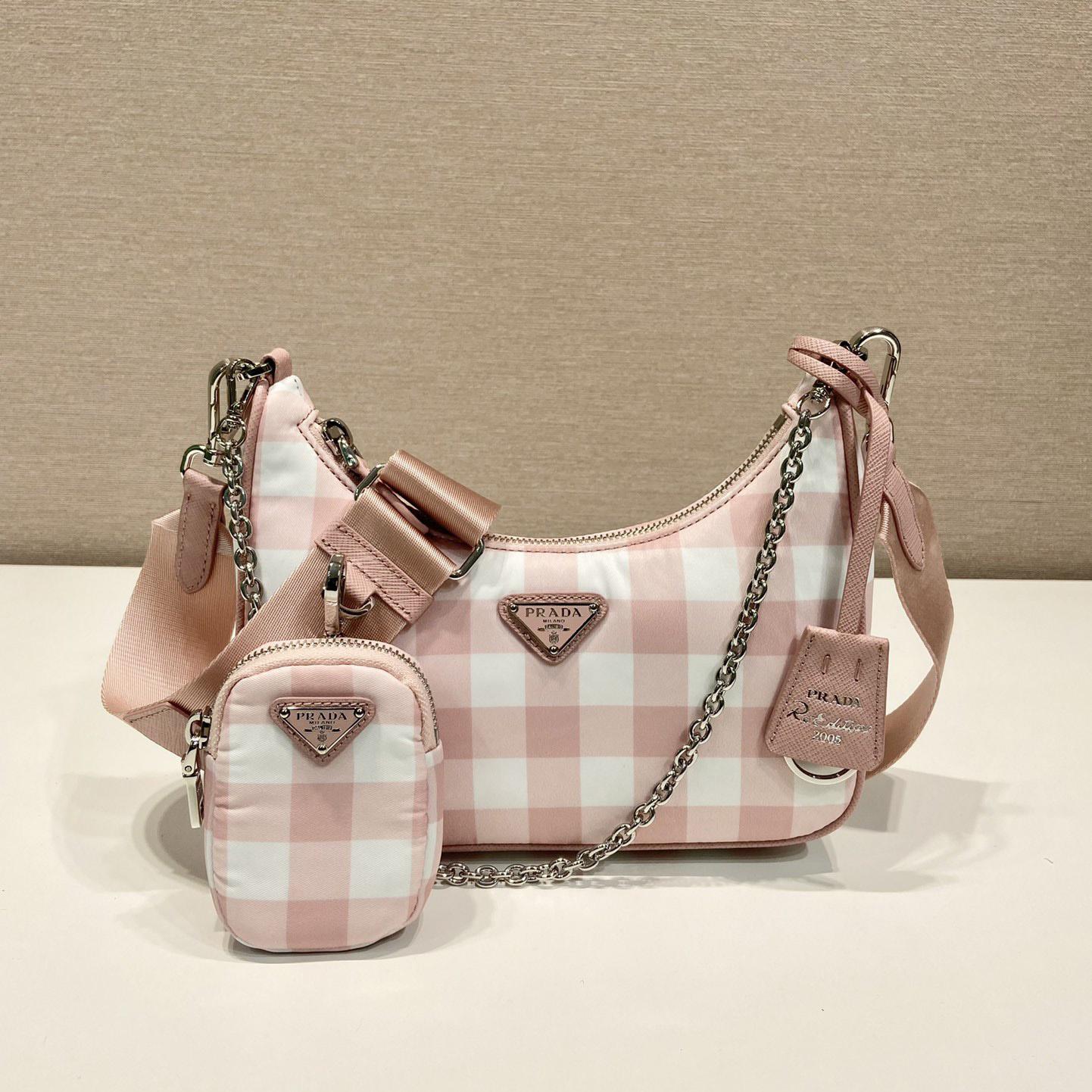 Prada Re-Edition 2005 Printed Re-Nylon Bag - FashionPlug