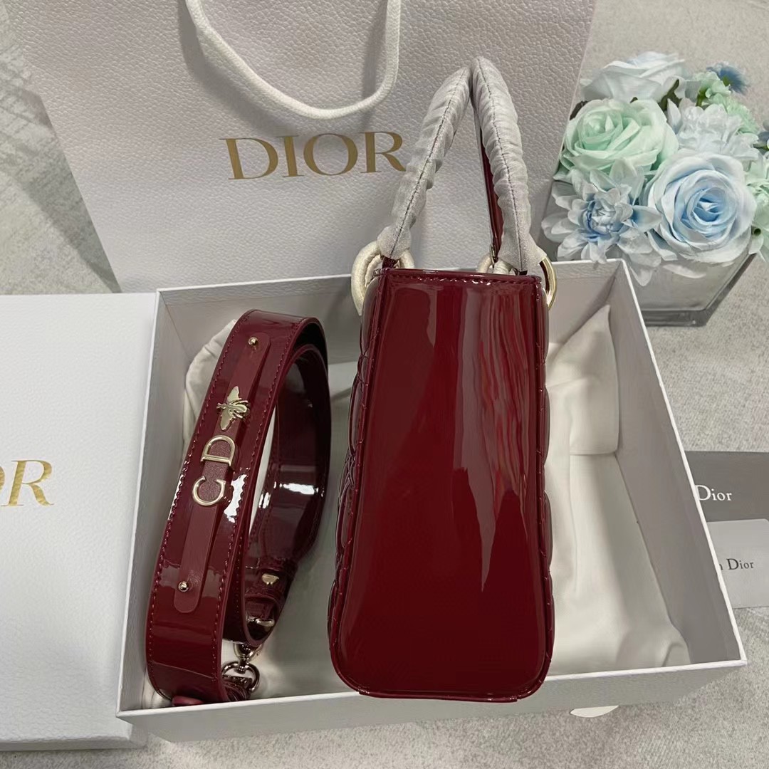 Dior Lady Dior Bag(20-16.5-8cm) - FashionPlug