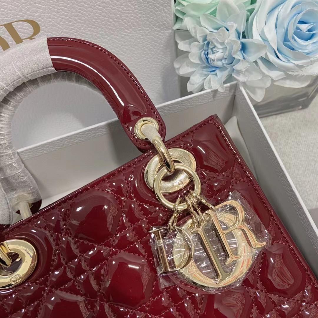 Dior Lady Dior Bag(20-16.5-8cm) - FashionPlug