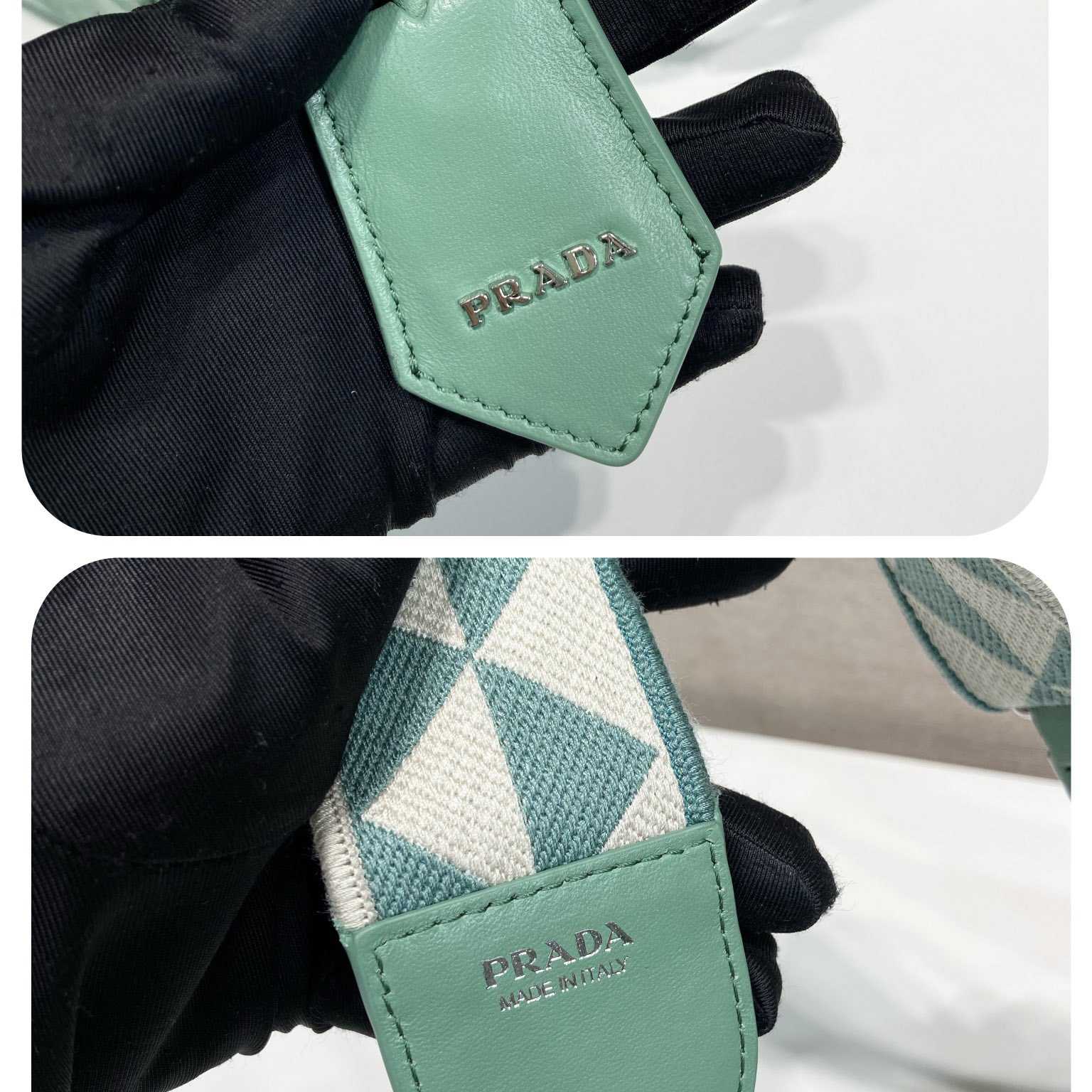 Prada Nappa Antique Leather Multi-pocket Shoulder Bag - FashionPlug