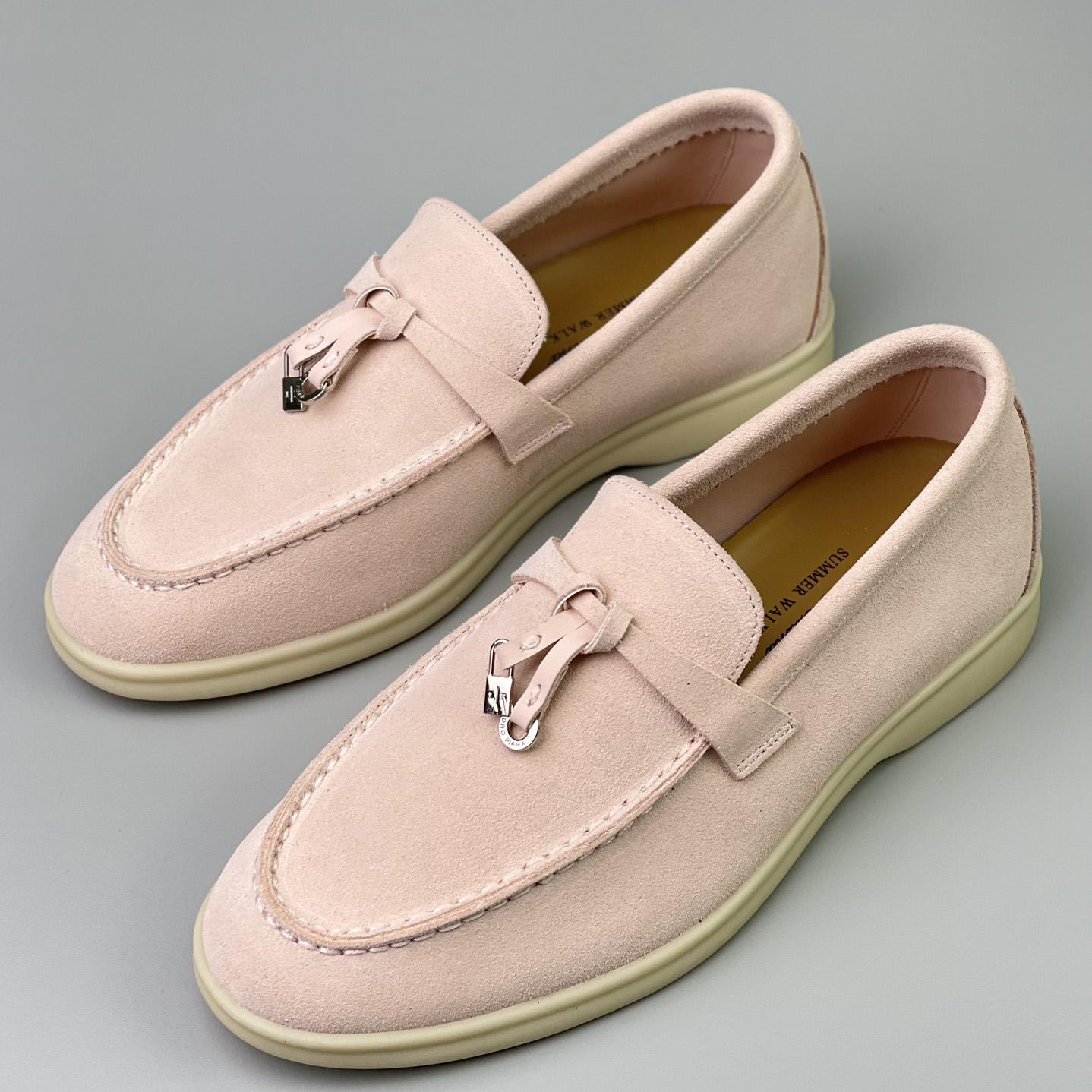 Loro Piana Women's Summer Walk Loafers - FashionPlug