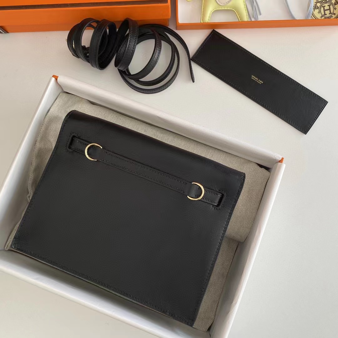 Hermes Kelly Mini Women Handbag(22-17-4cm ) - FashionPlug