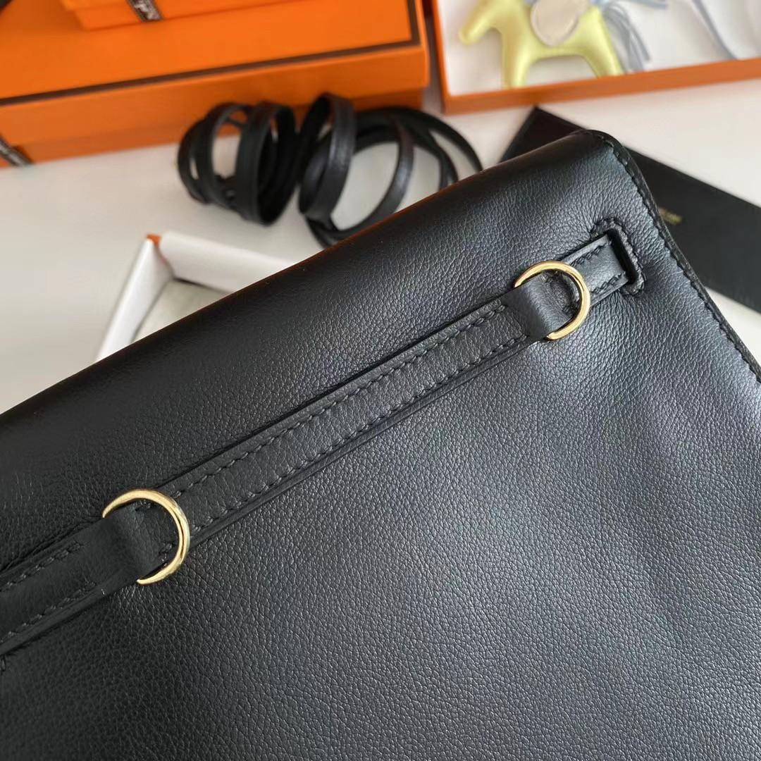 Hermes Kelly Mini Women Handbag(22-17-4cm ) - FashionPlug