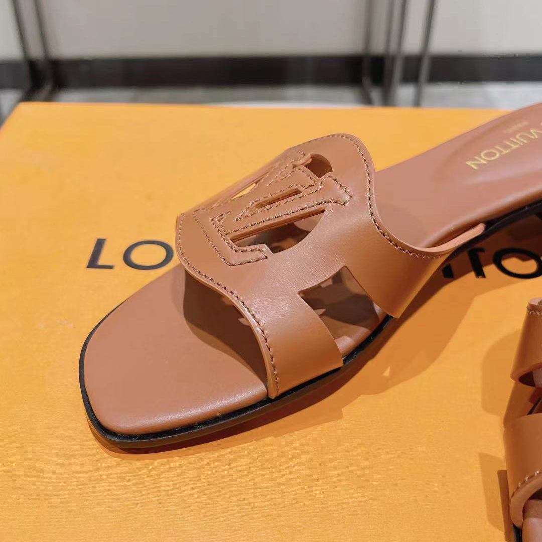 Louis Vuitton LV Isola Flat Mule   1ABP22 - FashionPlug