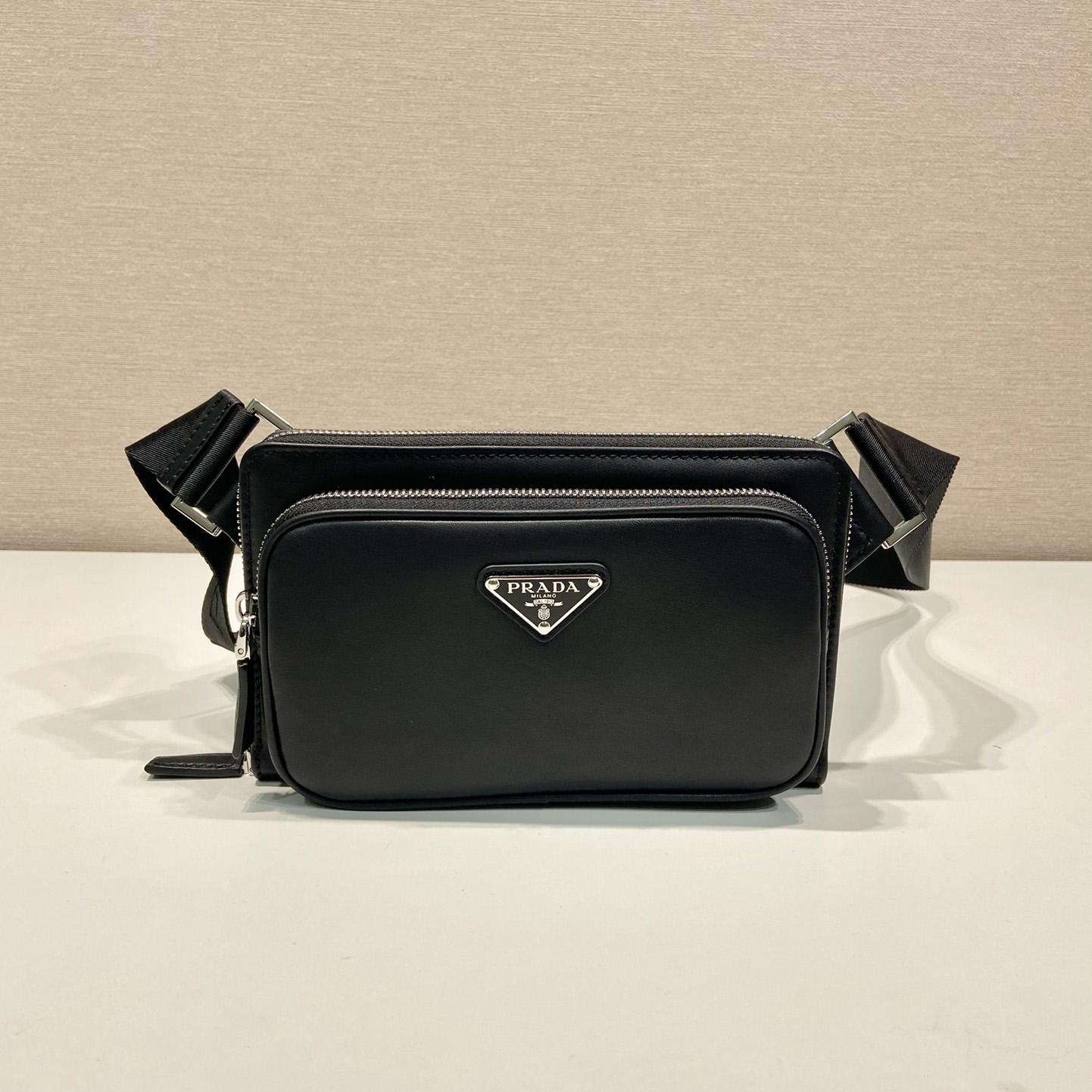 Prada Saffiano Leather Shoulder Bag - FashionPlug