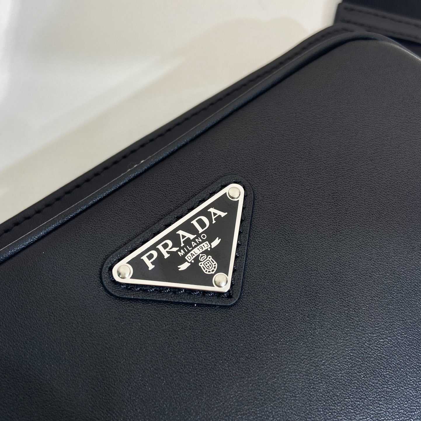 Prada Saffiano Leather Shoulder Bag - FashionPlug