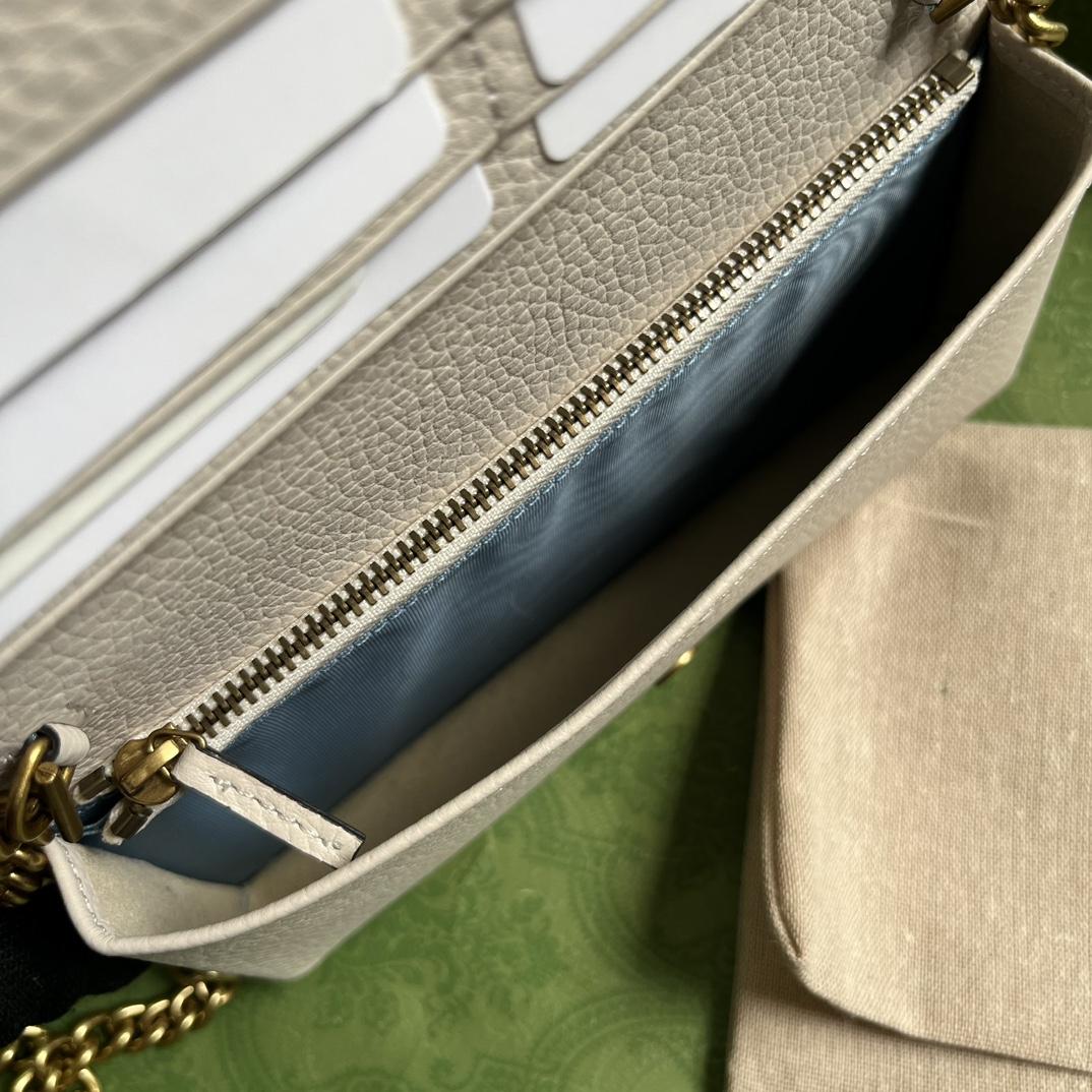 Gucci Chain Wallet With Interlocking G Python Bow(19-10-4cm) - FashionPlug