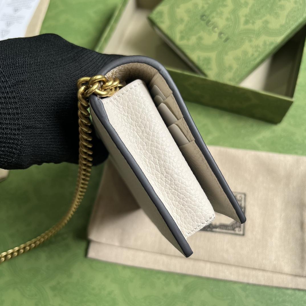 Gucci Chain Wallet With Interlocking G Python Bow(19-10-4cm) - FashionPlug