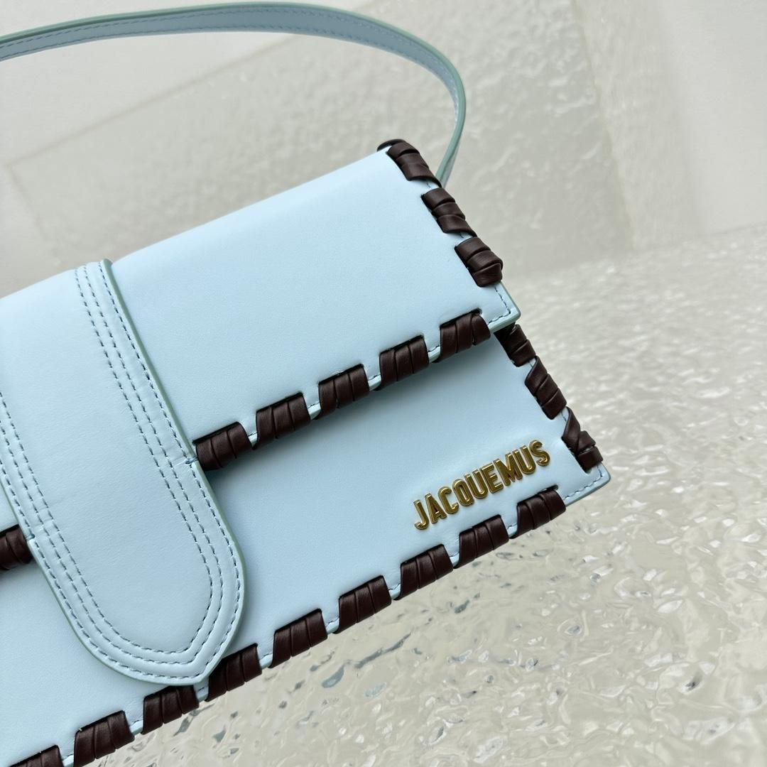 Jacquemus Le Bambino Long Lacet Long laced Flap Bag(28x13.5x6cm) - FashionPlug