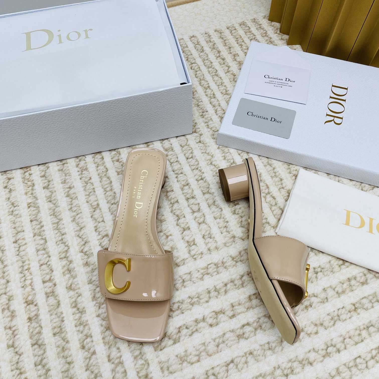 Dior C'est Dior Heeled Slide - FashionPlug